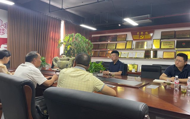 2021年7月22日紀(jì)委朱書(shū)記一行來(lái)我司調(diào)研