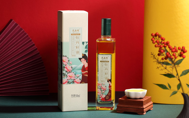 牡丹籽油 500ml×1瓶（禮盒裝）一級(jí)